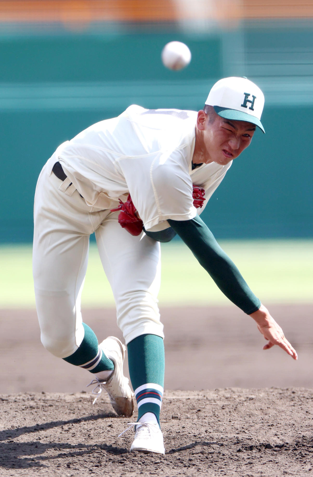 報徳学園・今朝丸裕喜（2024年8月11日撮影）