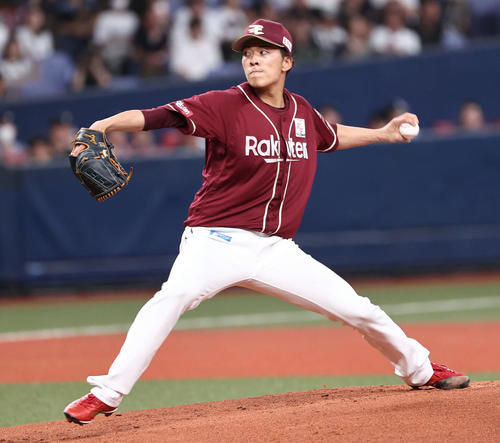 データ】打者27人残塁0完封勝ちの楽天早川隆久、走者4人以上では2