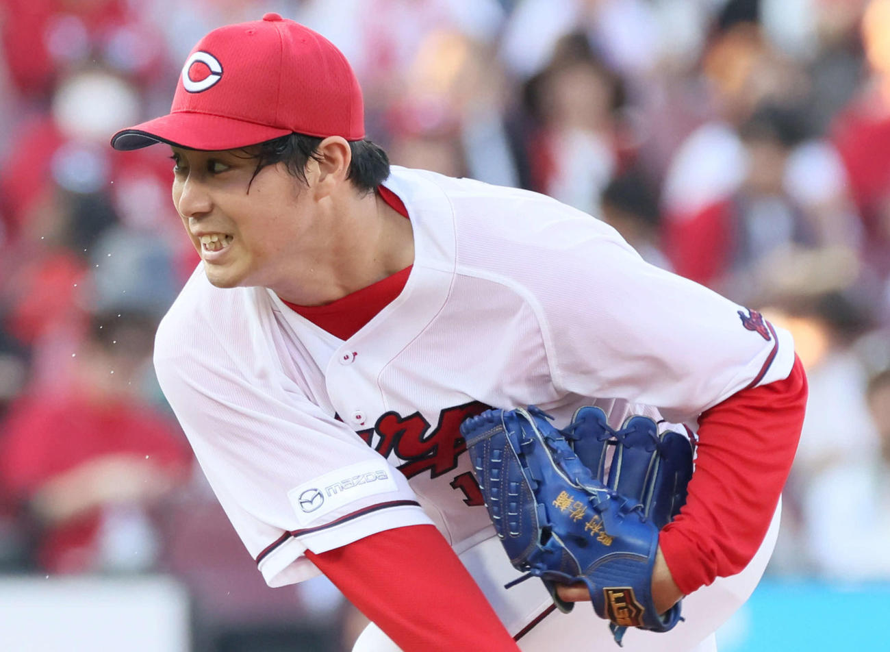 広島野村祐輔（2024年8月2日撮影）