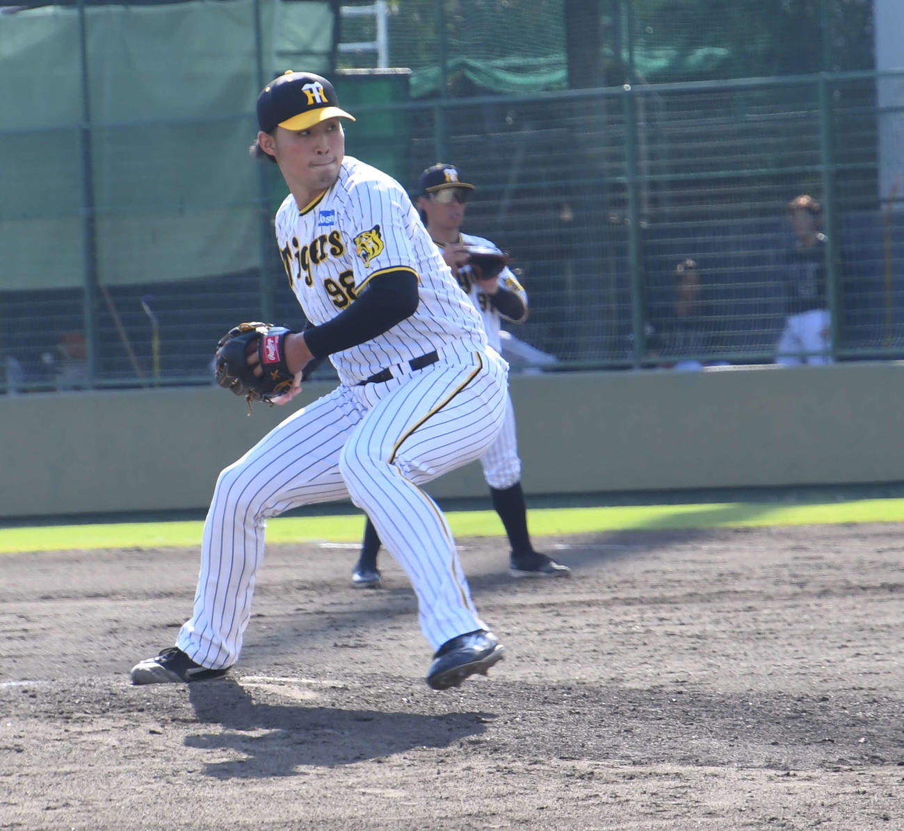 ウエスタン・リーグのオリックス戦で好投した阪神佐藤蓮