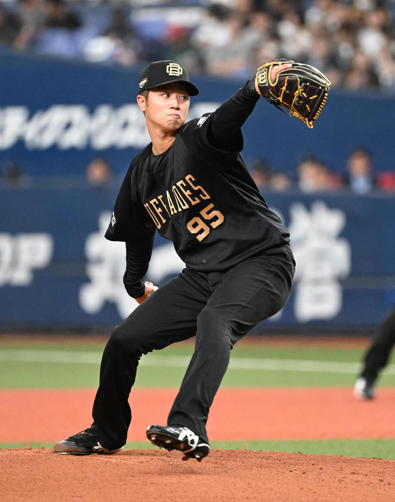オリックス対日本ハム　先発するオリックス才木（撮影・和賀正仁）