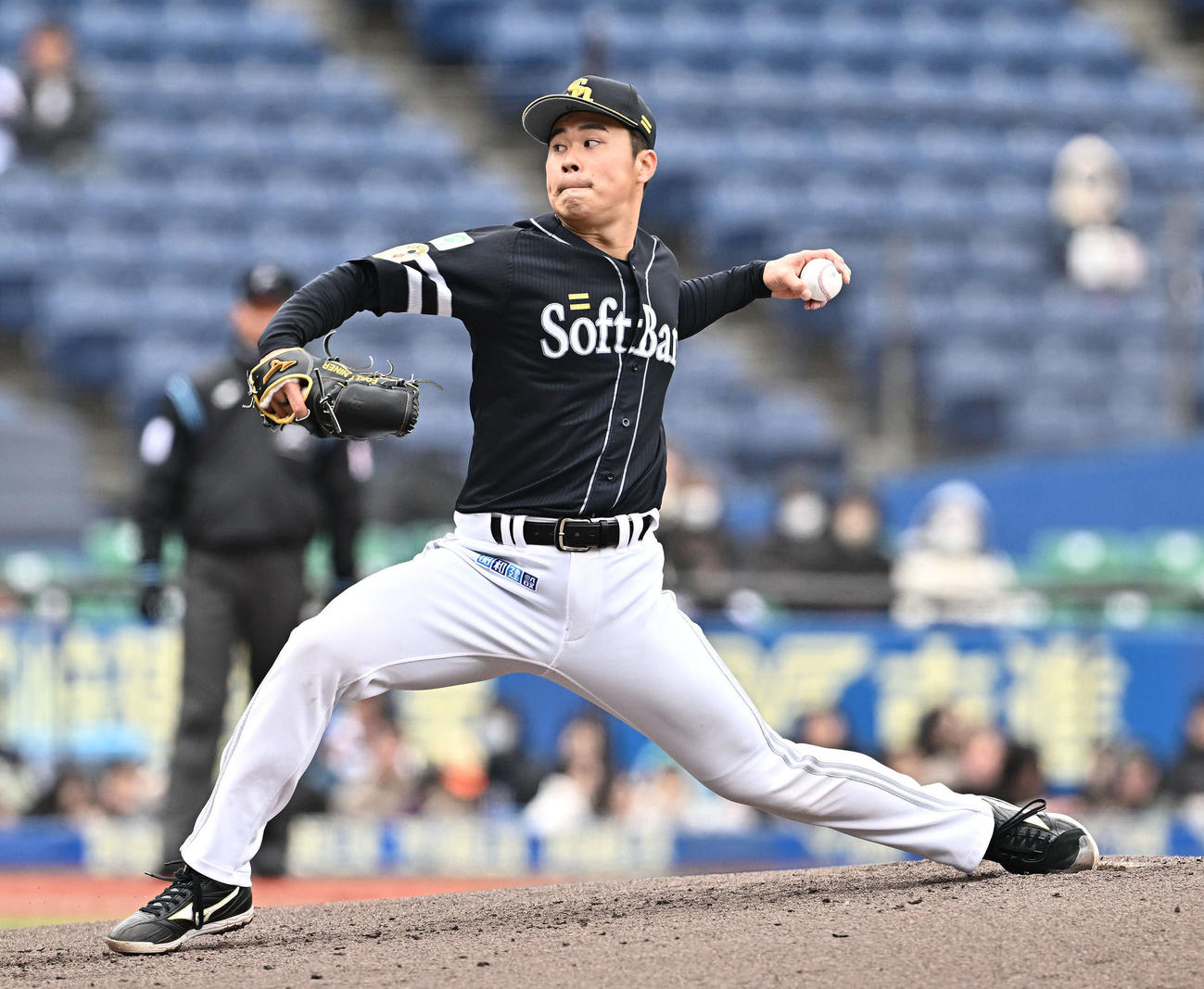 松本晴（2024年3月8日撮影）