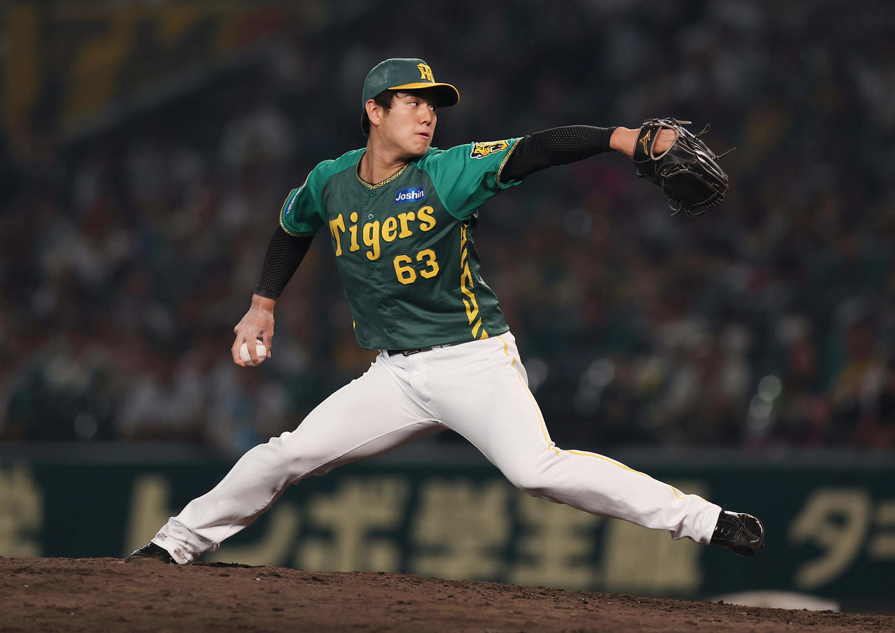 プロ初登板する石黒佑弥（2024年7月21日撮影）