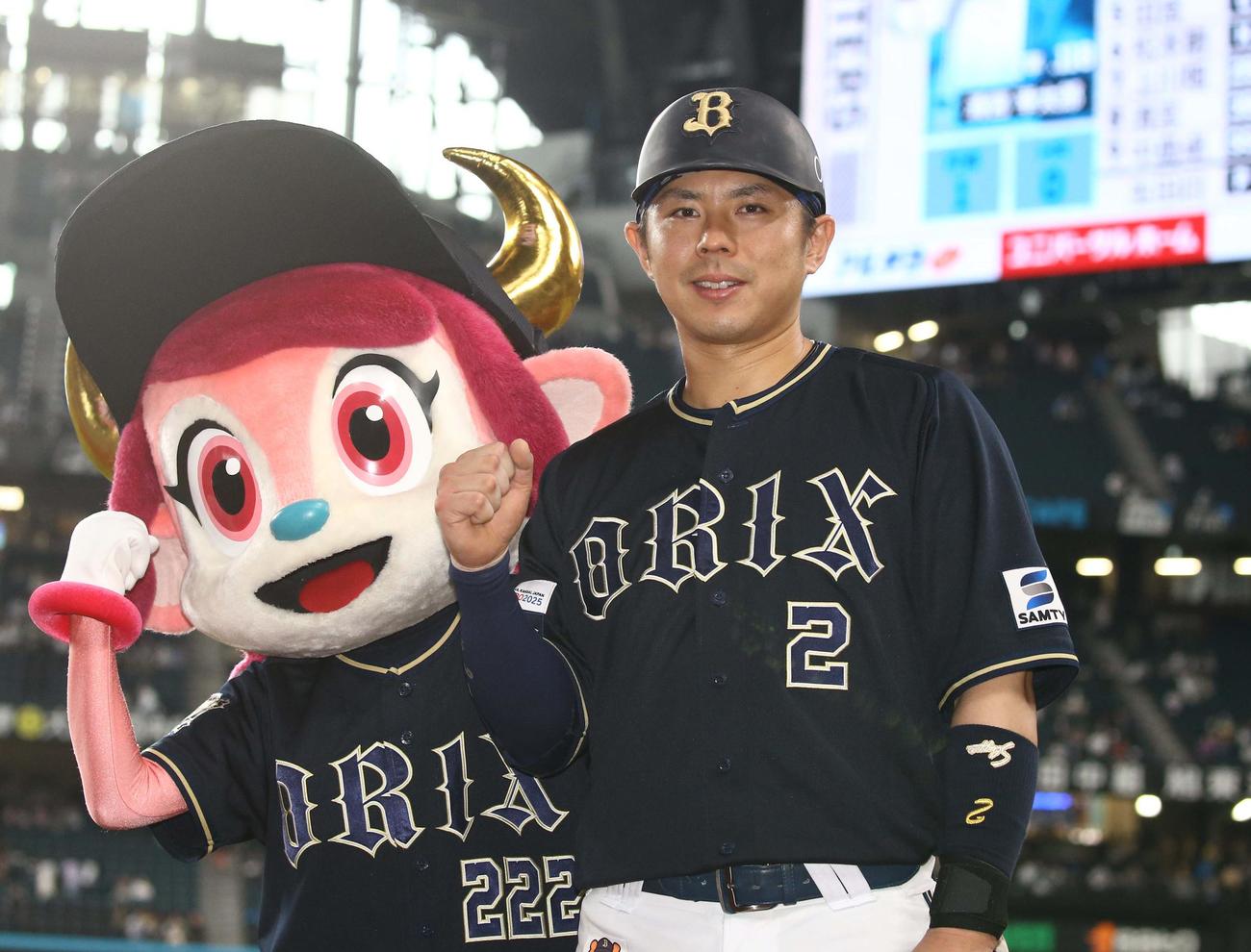 オリックス若月健矢（2024年4月撮影）