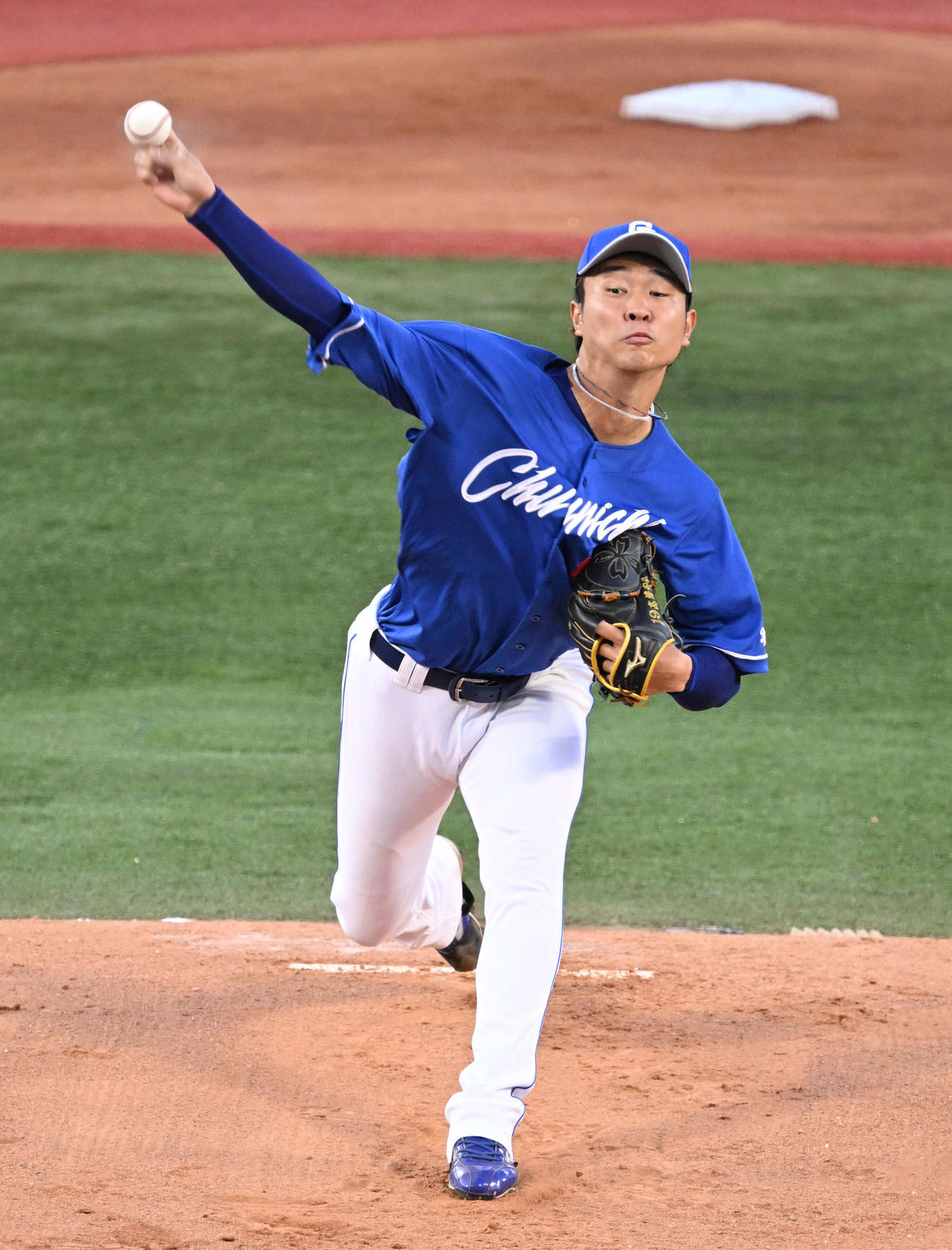 DeNA対中日　中日先発の高橋宏（撮影・千葉一成）