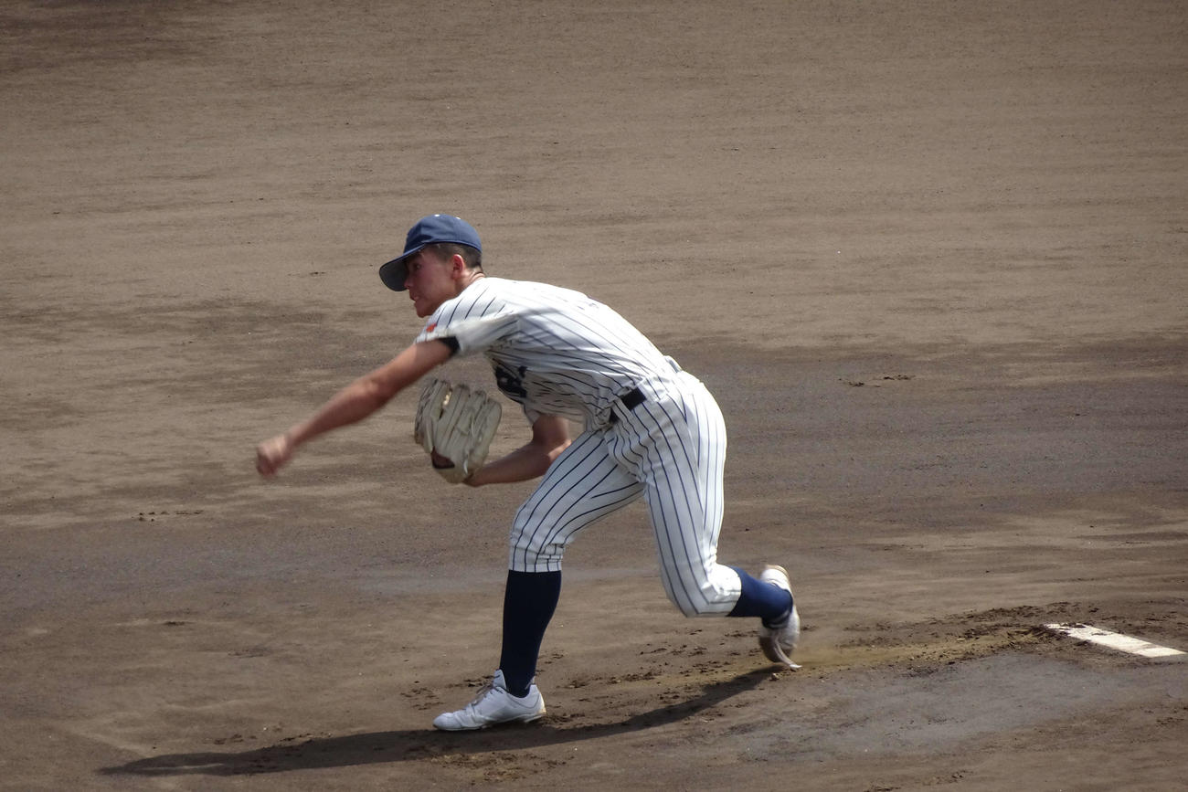 橿原磯城の井本は完投勝利