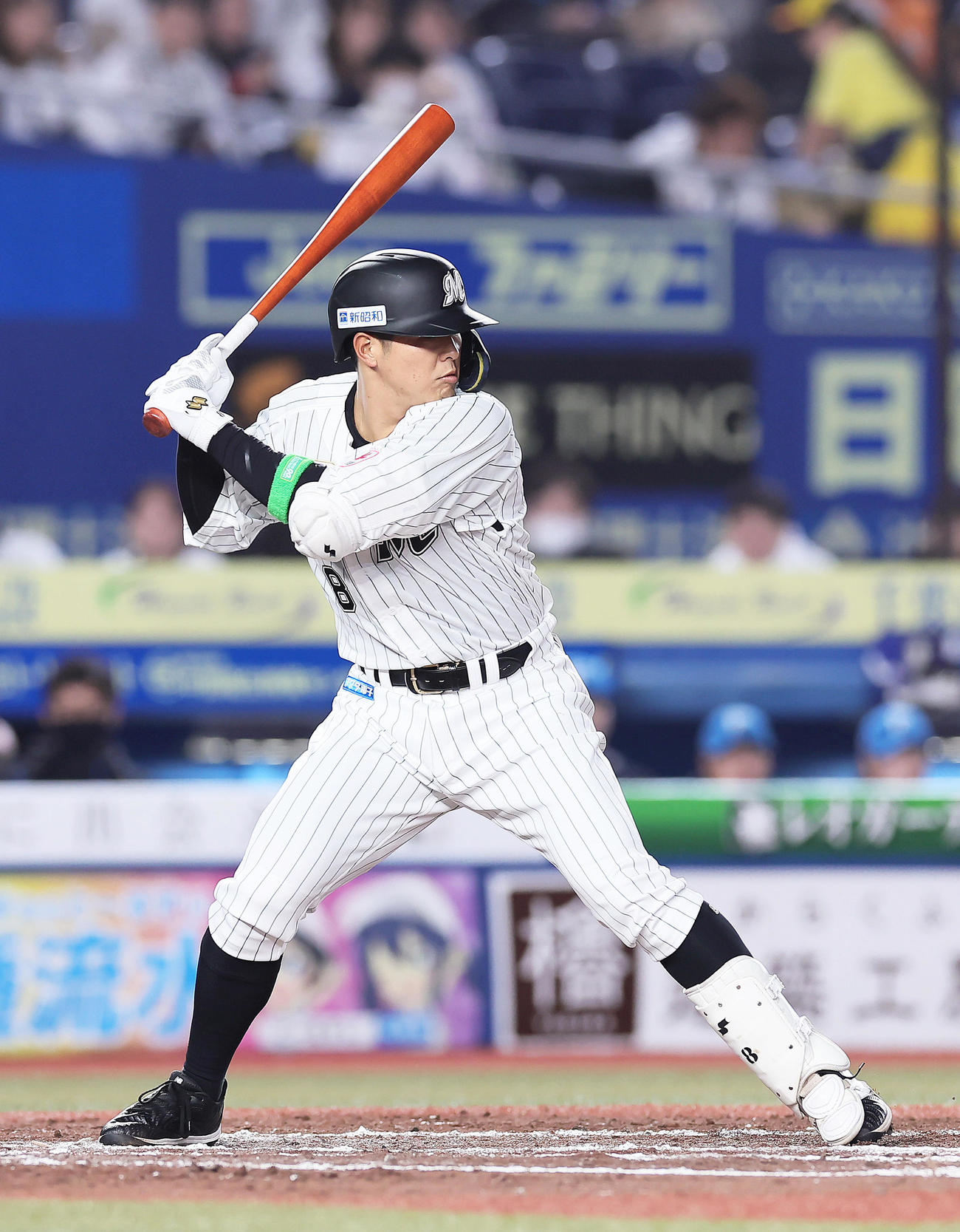 ロッテ中村奨吾（2024年3月29日撮影）