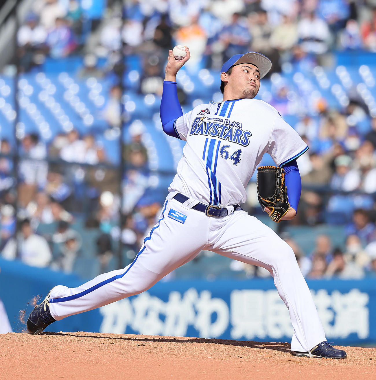 DeNA中川虎大（2024年3月撮影）