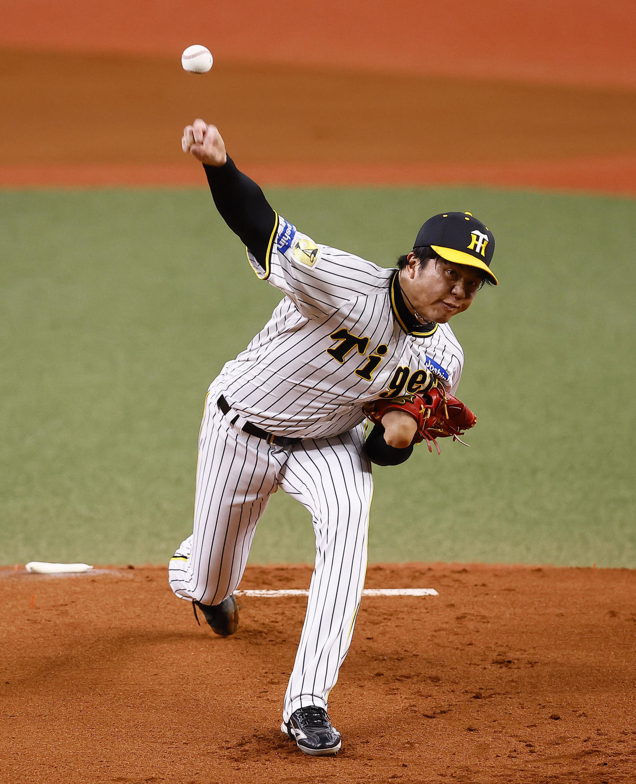 阪神才木浩人（2024年8月20日撮影）