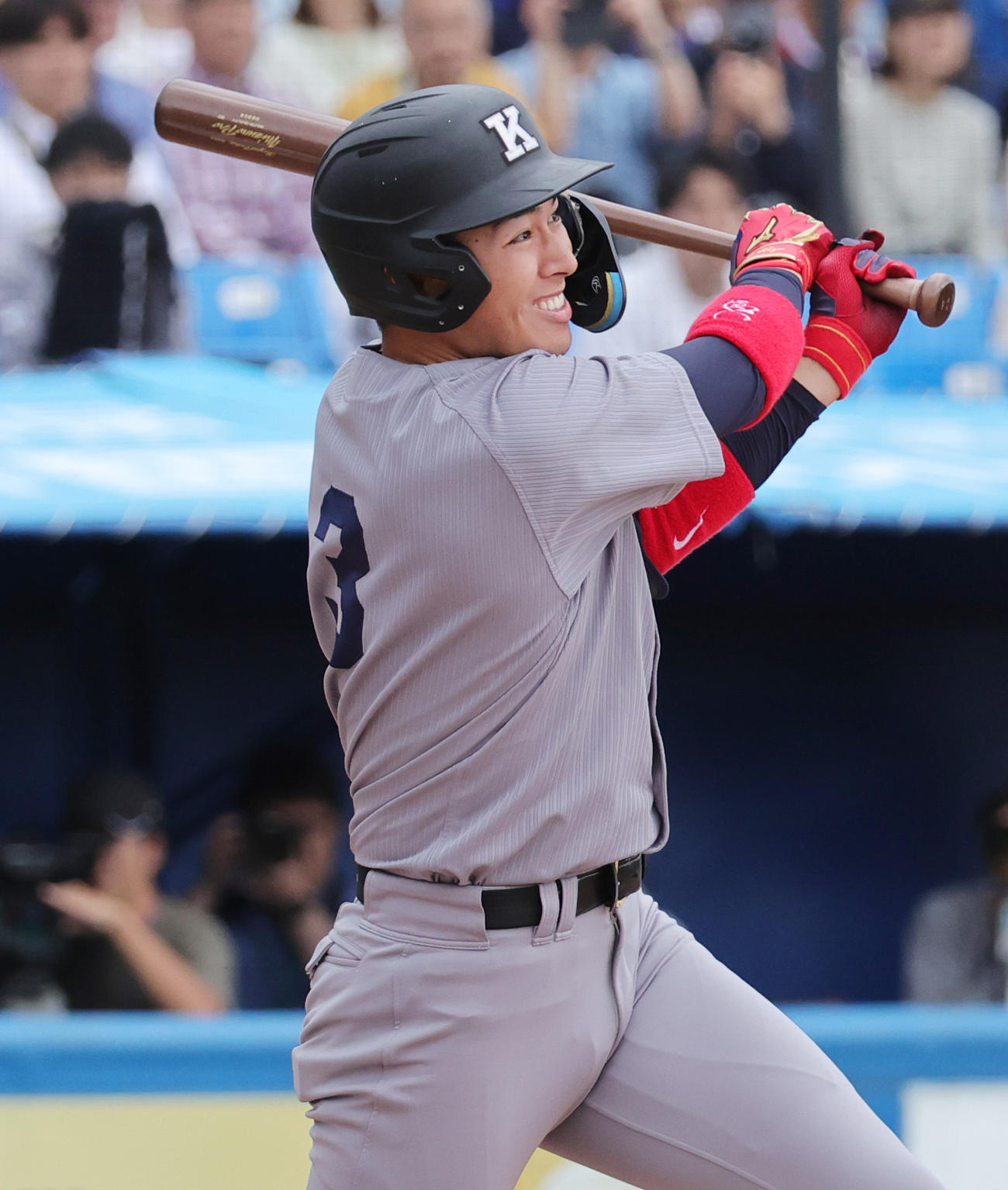 慶大・清原正吾（2024年6月撮影）