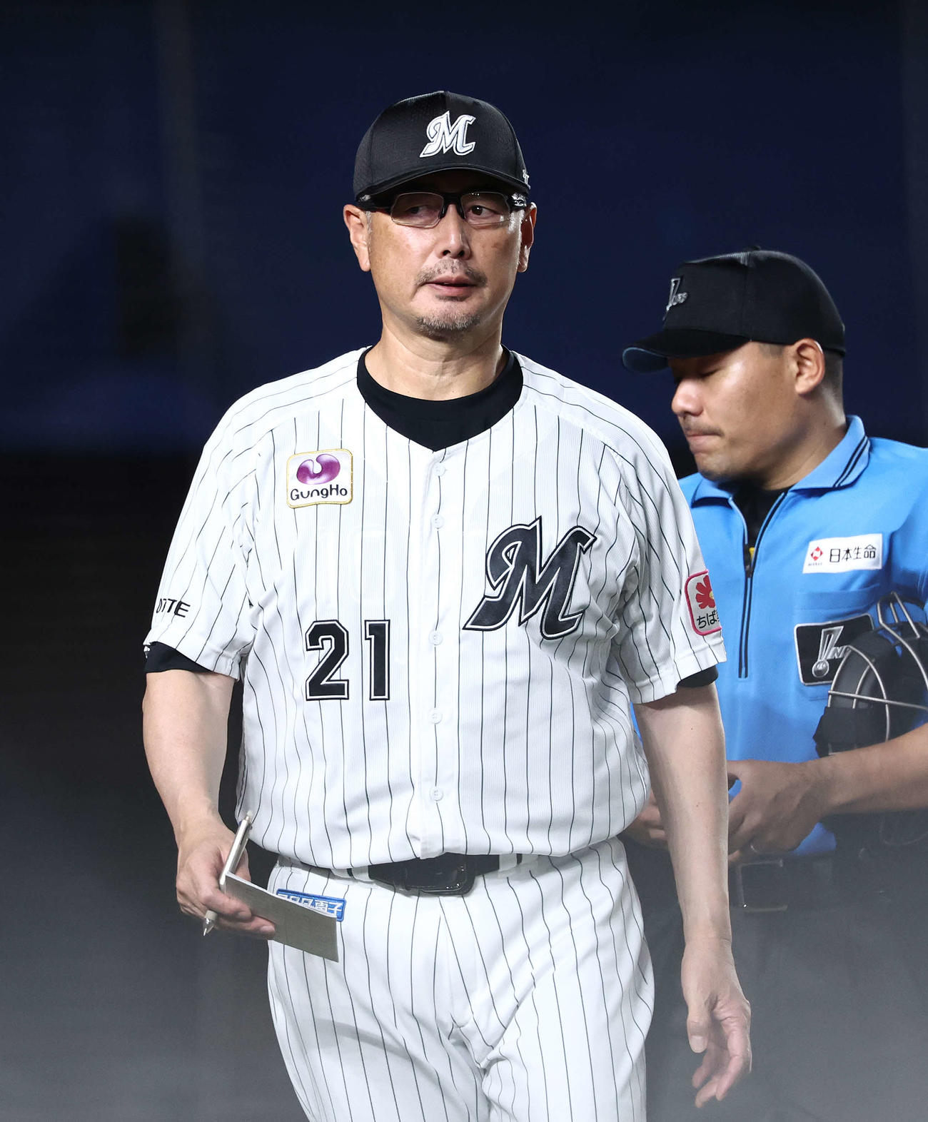吉井理人監督（2024年8月30日撮影）