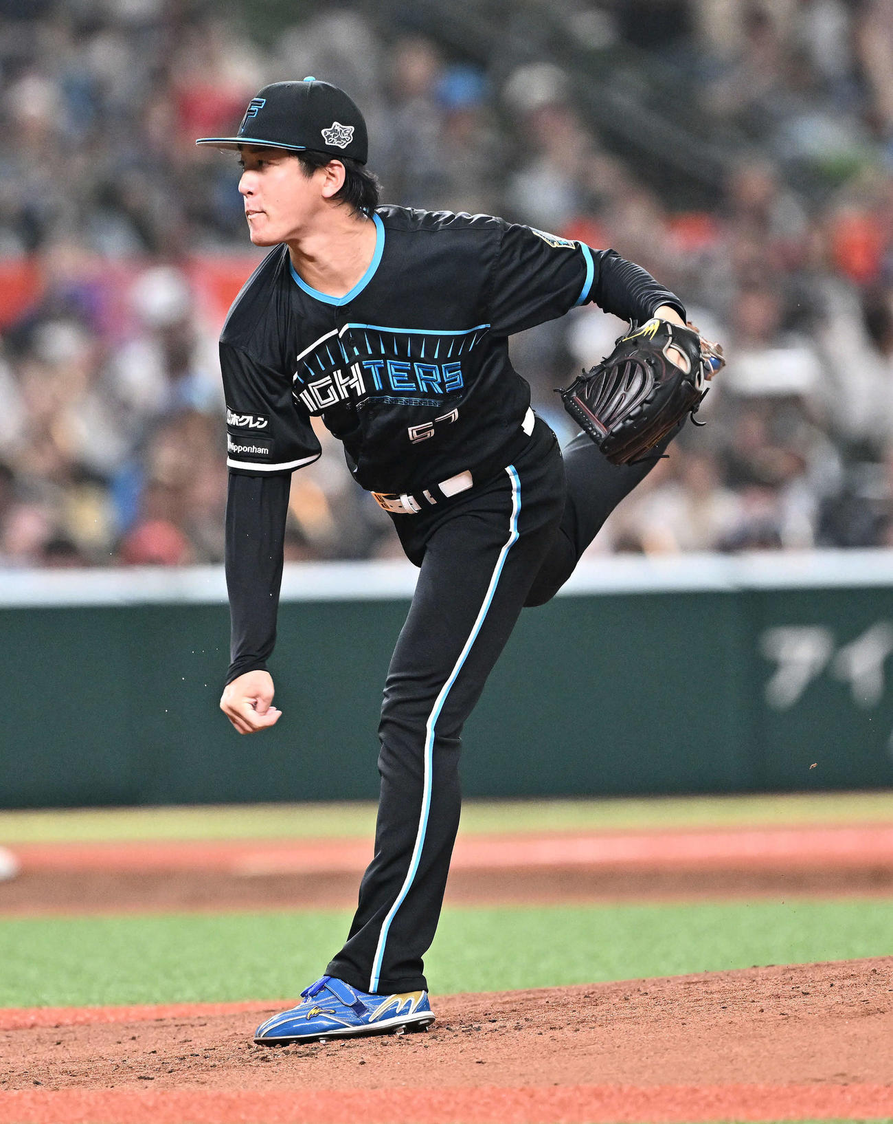 西武対日本ハム　日本ハム先発の北山（撮影・滝沢徹郎）