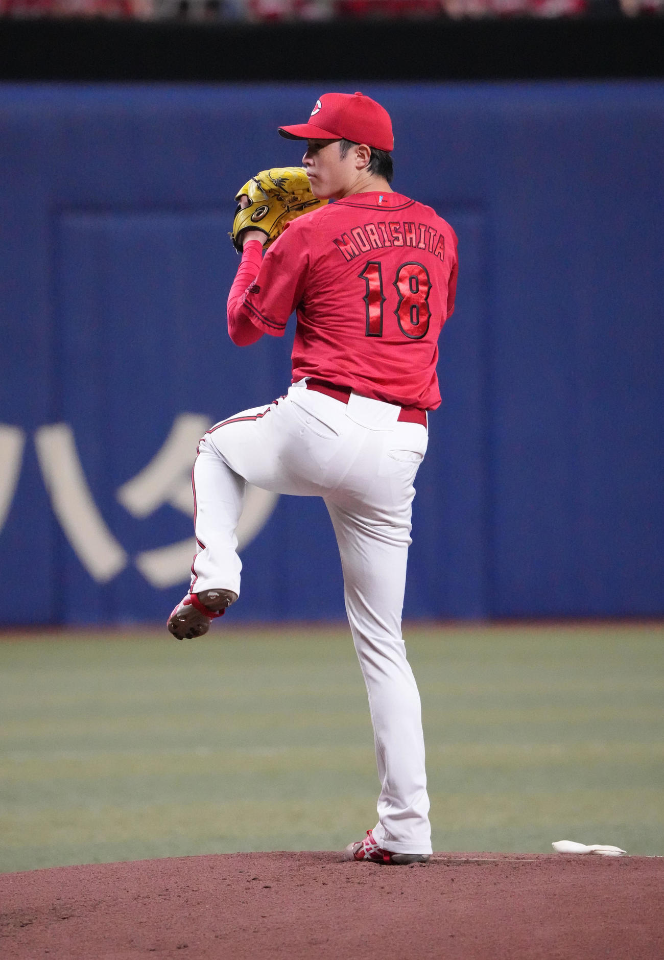広島森下暢仁（2024年8月27日撮影）
