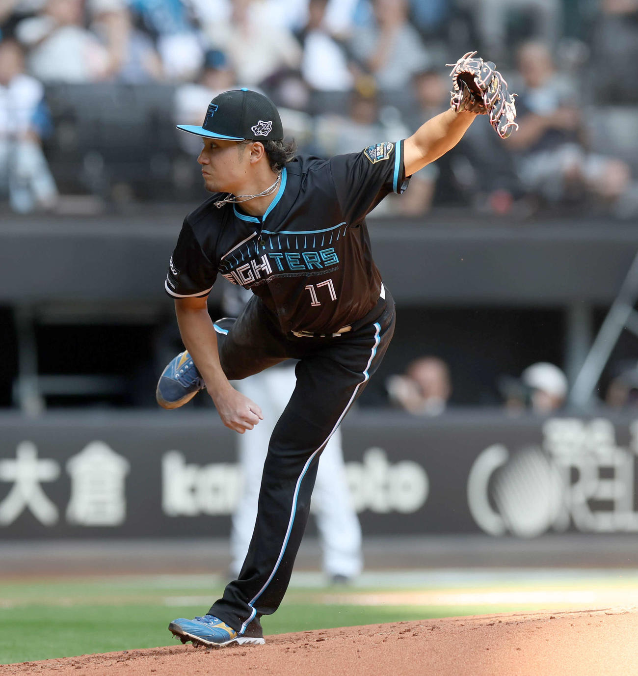日本ハム伊藤大海（2024年8月25日撮影）