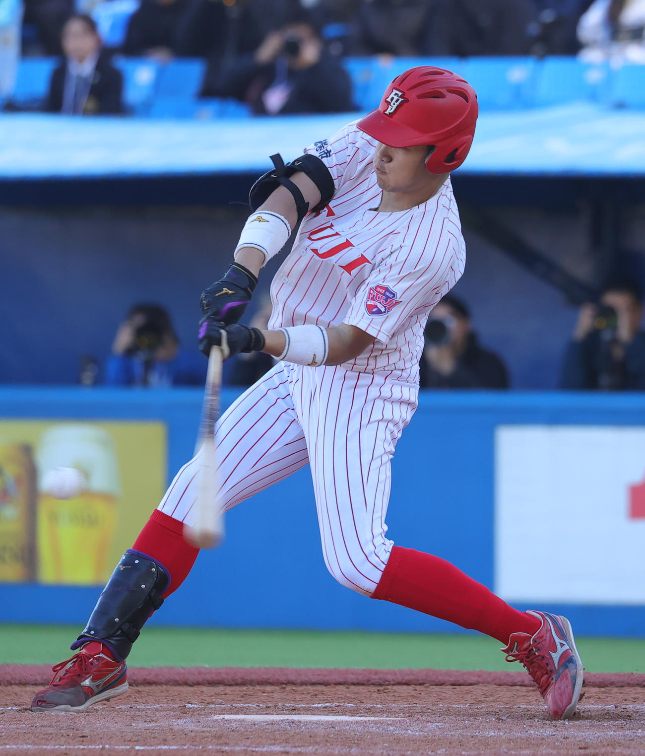 富士大の麦谷祐介（23年11月撮影）