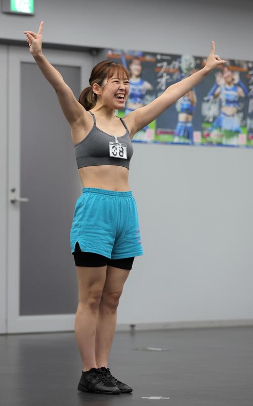 2023年ファイターズガールオーディション 新メンバー鈴木穂乃花