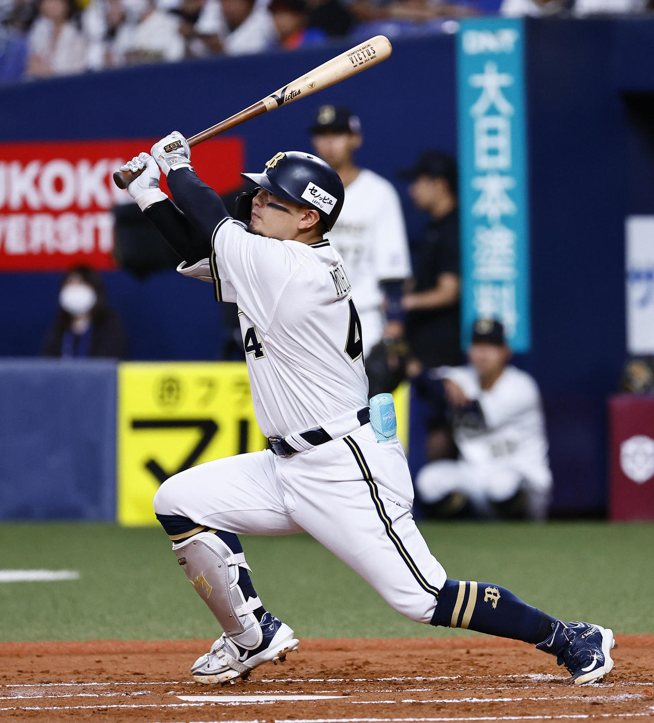 オリックス森友哉（2024年7月10日撮影）