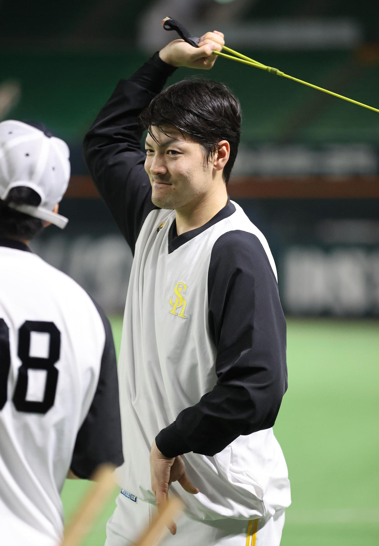 ソフトバンク有原航平（2024年9月2日撮影）