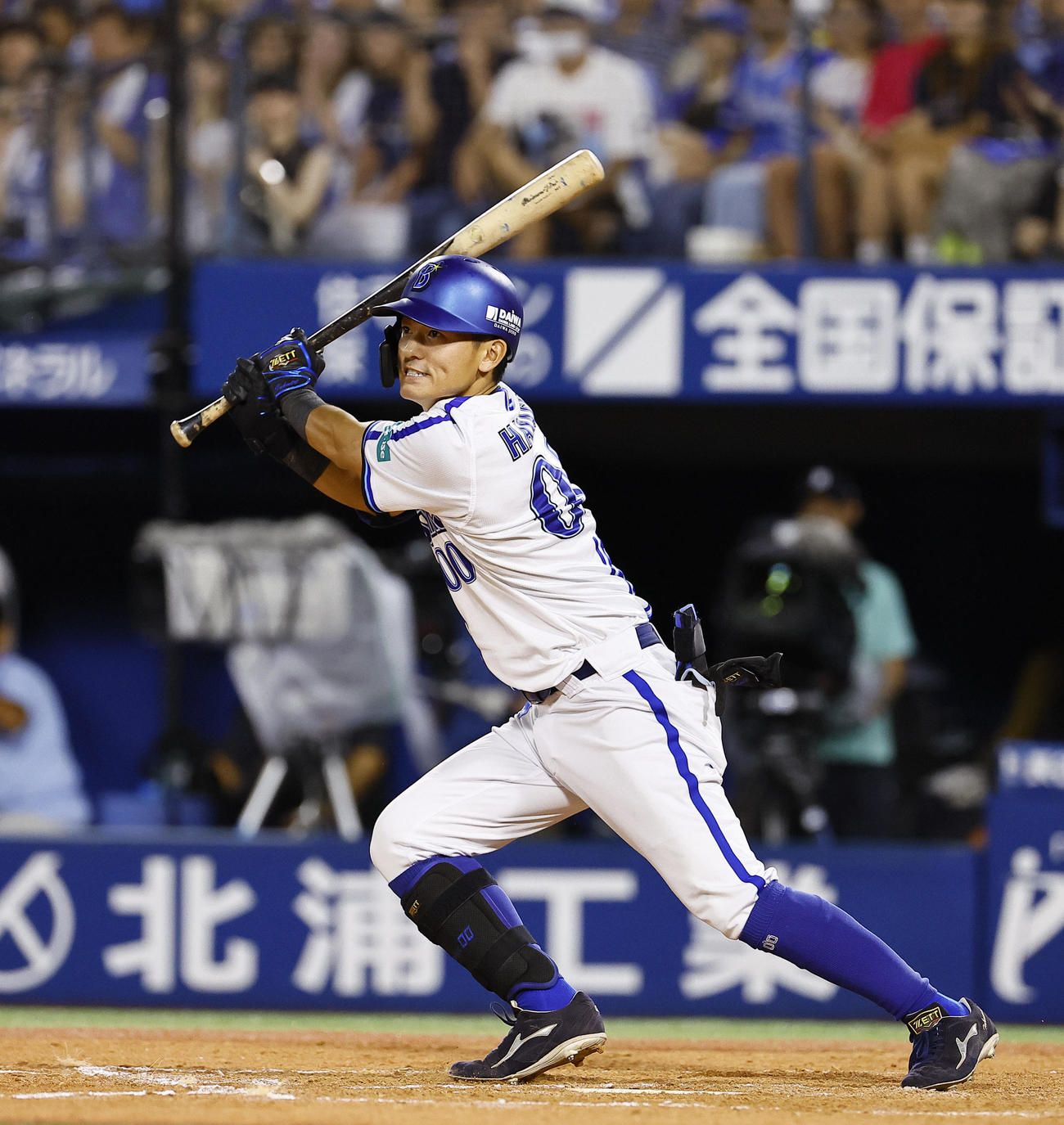 DeNA林琢真（2024年8月27日撮影）