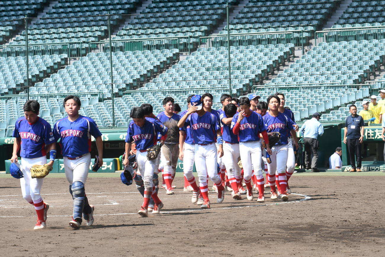 惜しくも敗れた宮城仙北ボーイズ