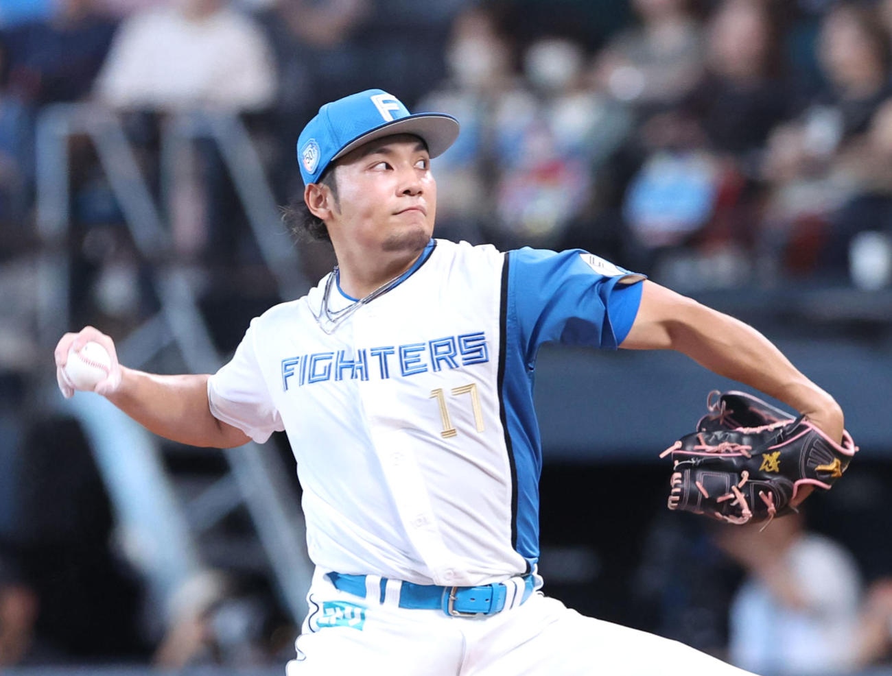 日本ハム伊藤大海（2024年撮影）