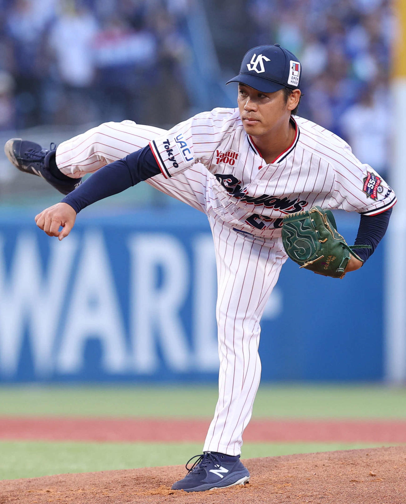 ヤクルト小川泰弘（2024年撮影）
