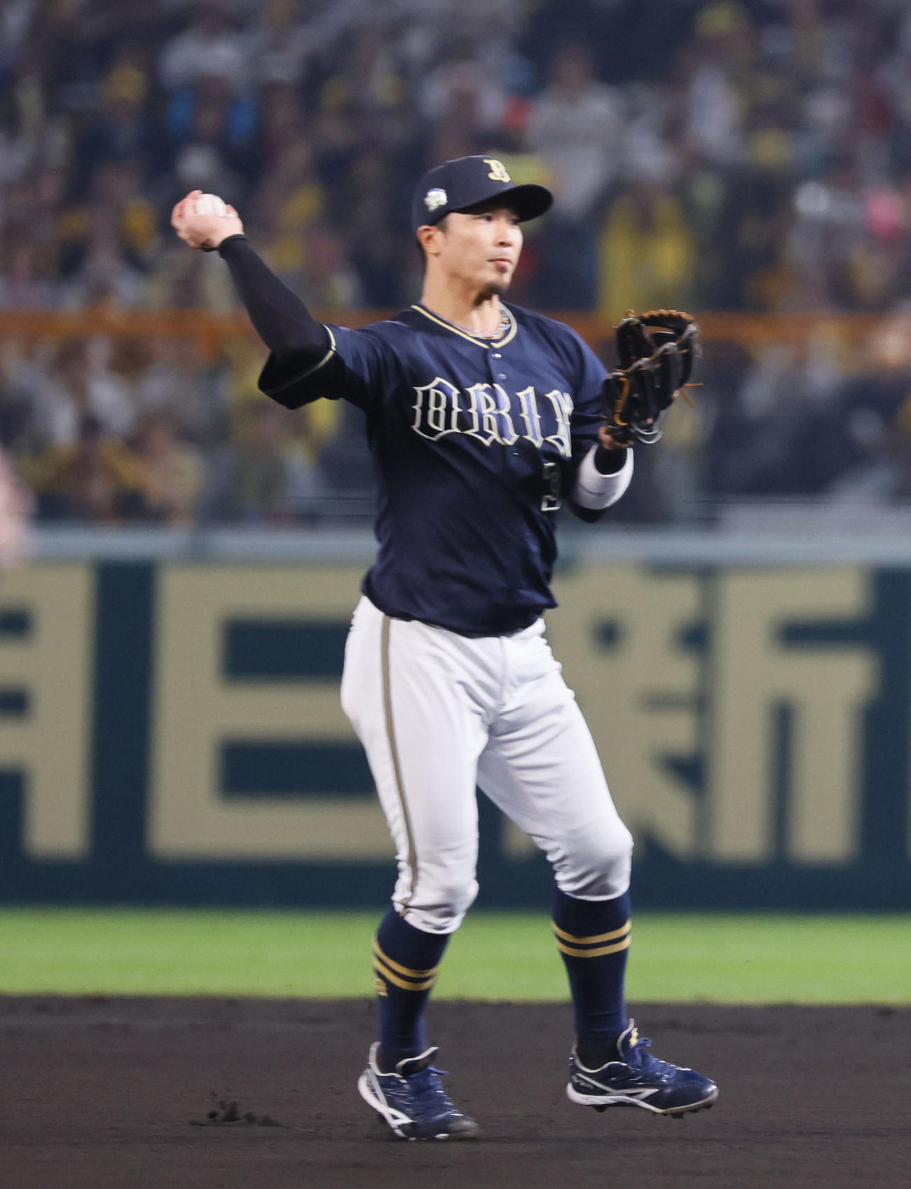 オリックス安達了一（2023年11月2日撮影）