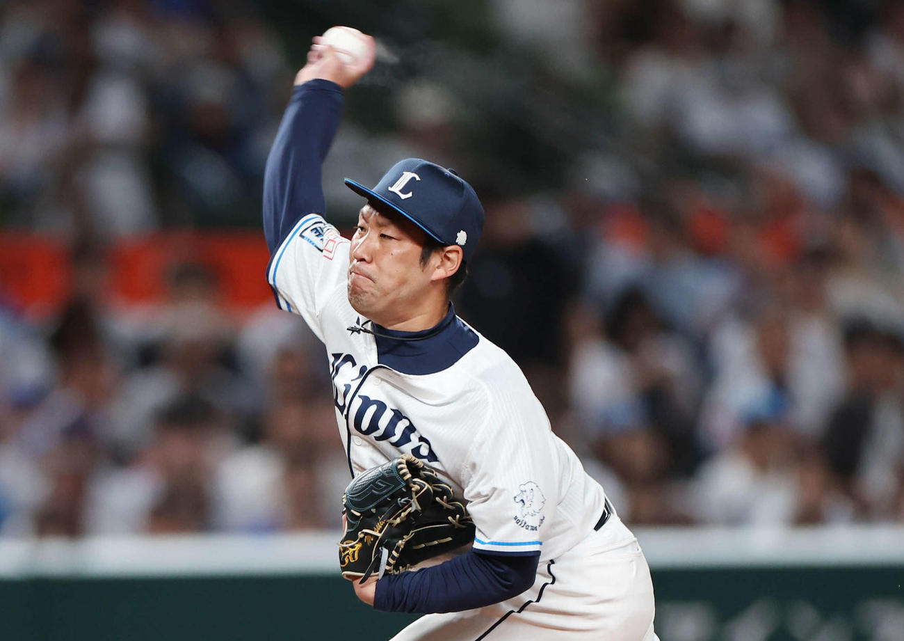 西武増田達至（2024年6月14日撮影）
