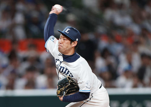 西武増田達至(2024年6月14日撮影)