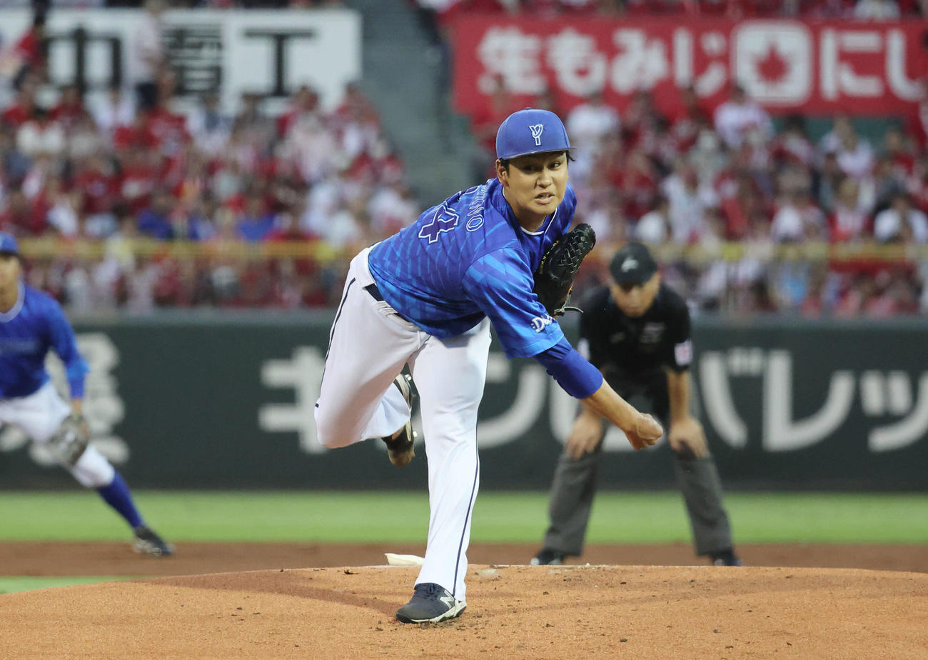 広島対DeNA　DeNA先発の吉野（撮影・加藤孝規）
