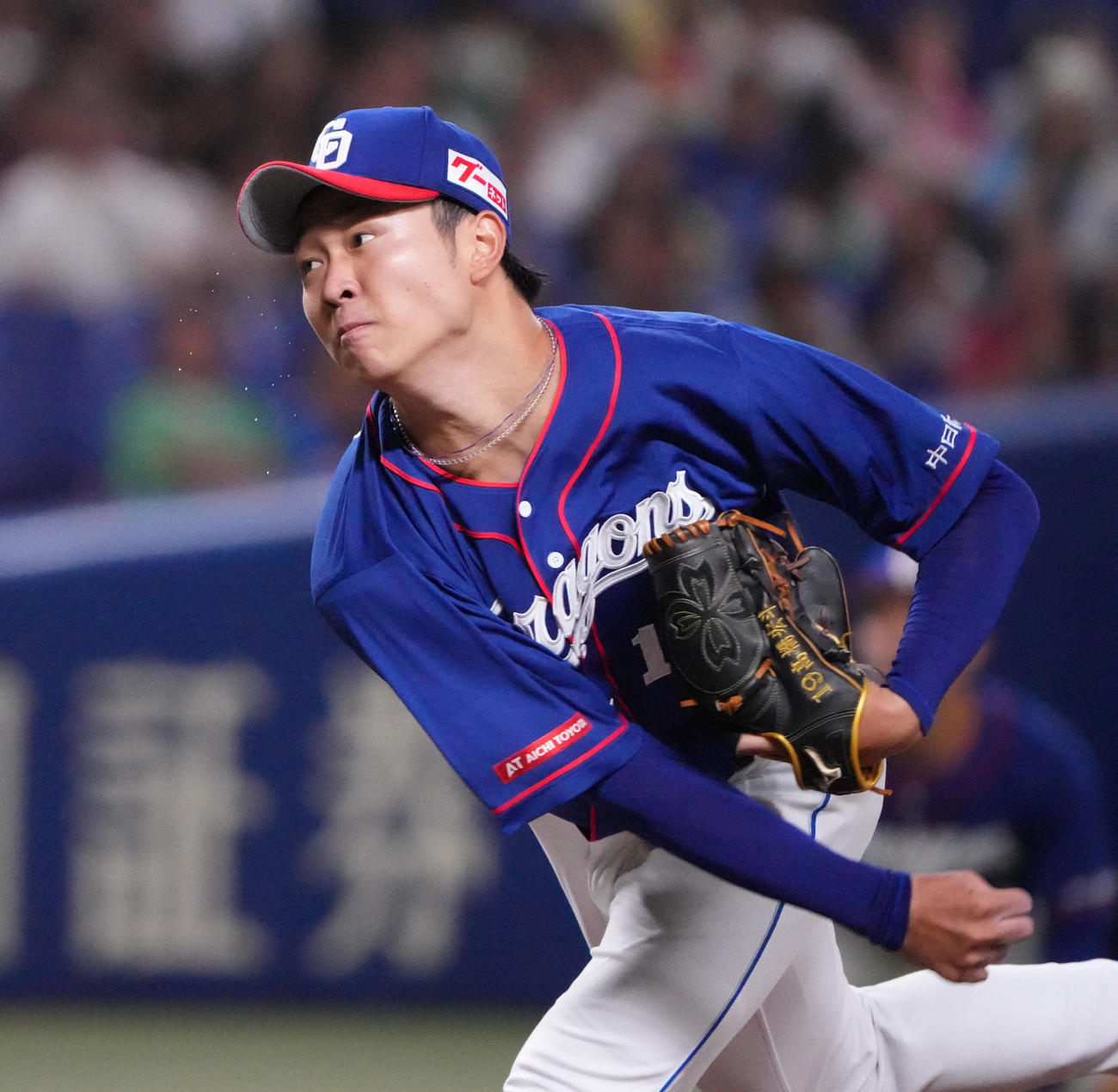 中日高橋宏斗（2024年9月10日撮影）