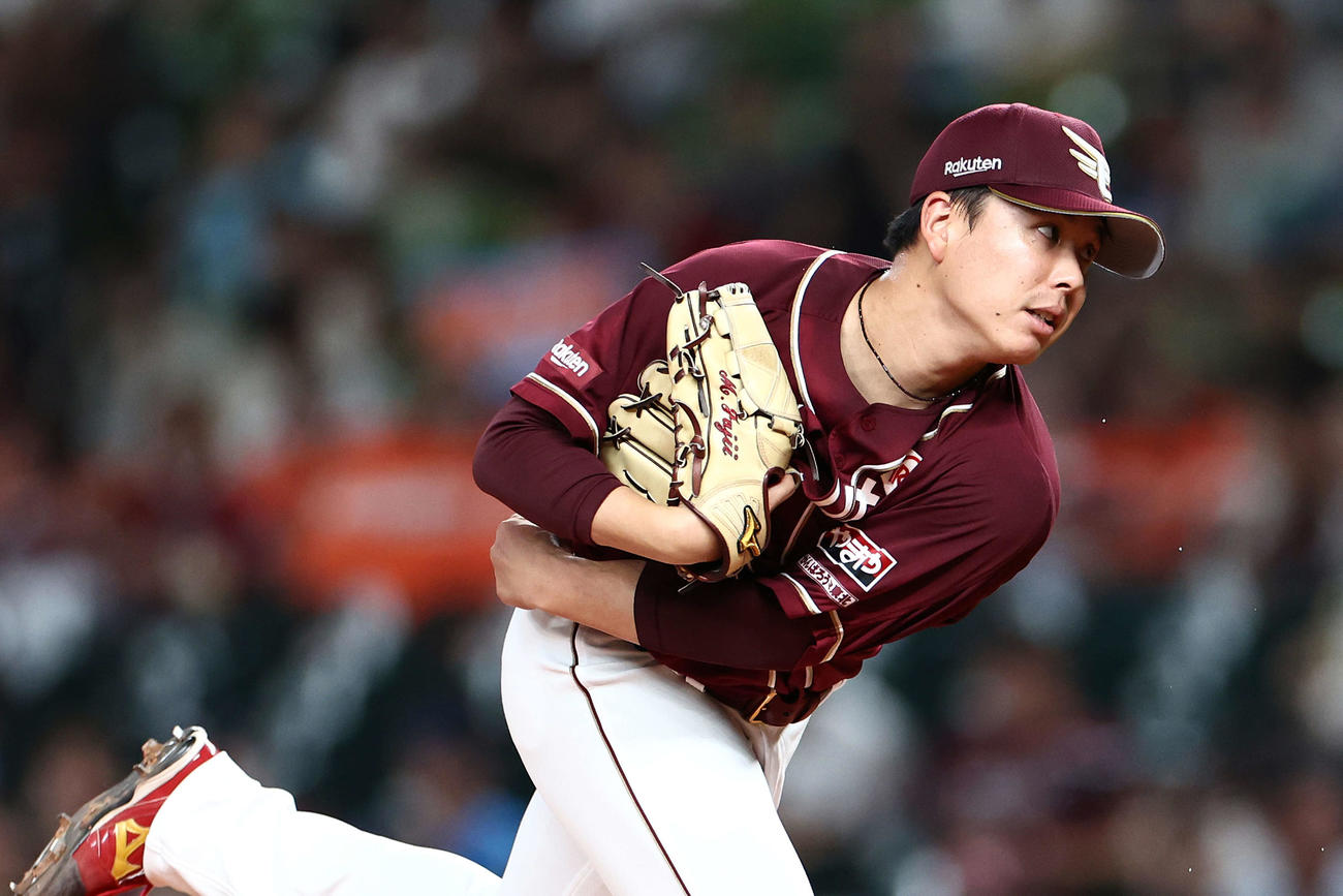 楽天藤井聖（2024年9月12日撮影）