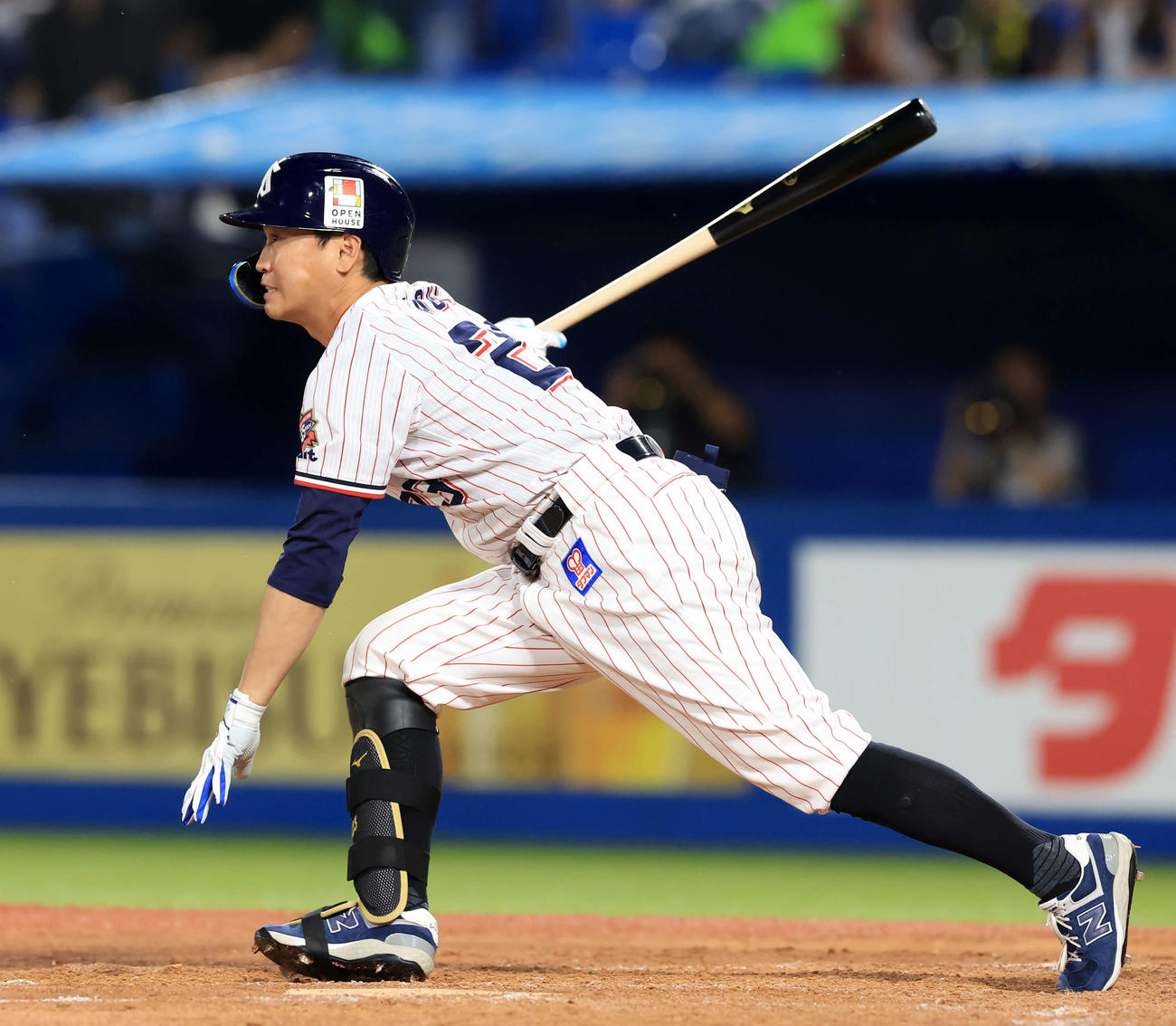 ヤクルト青木宣親（2024年7月20日撮影）
