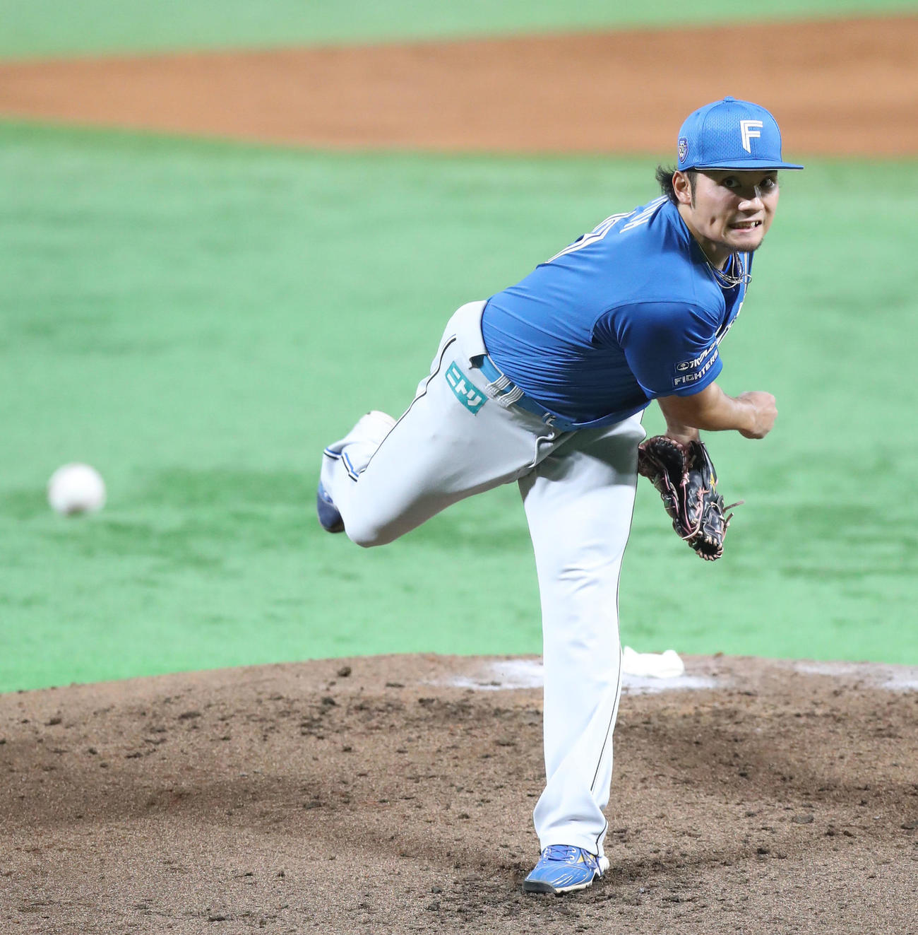 2戦連続で完封勝利を挙げた伊藤（撮影・鬼束羽瑠菜）