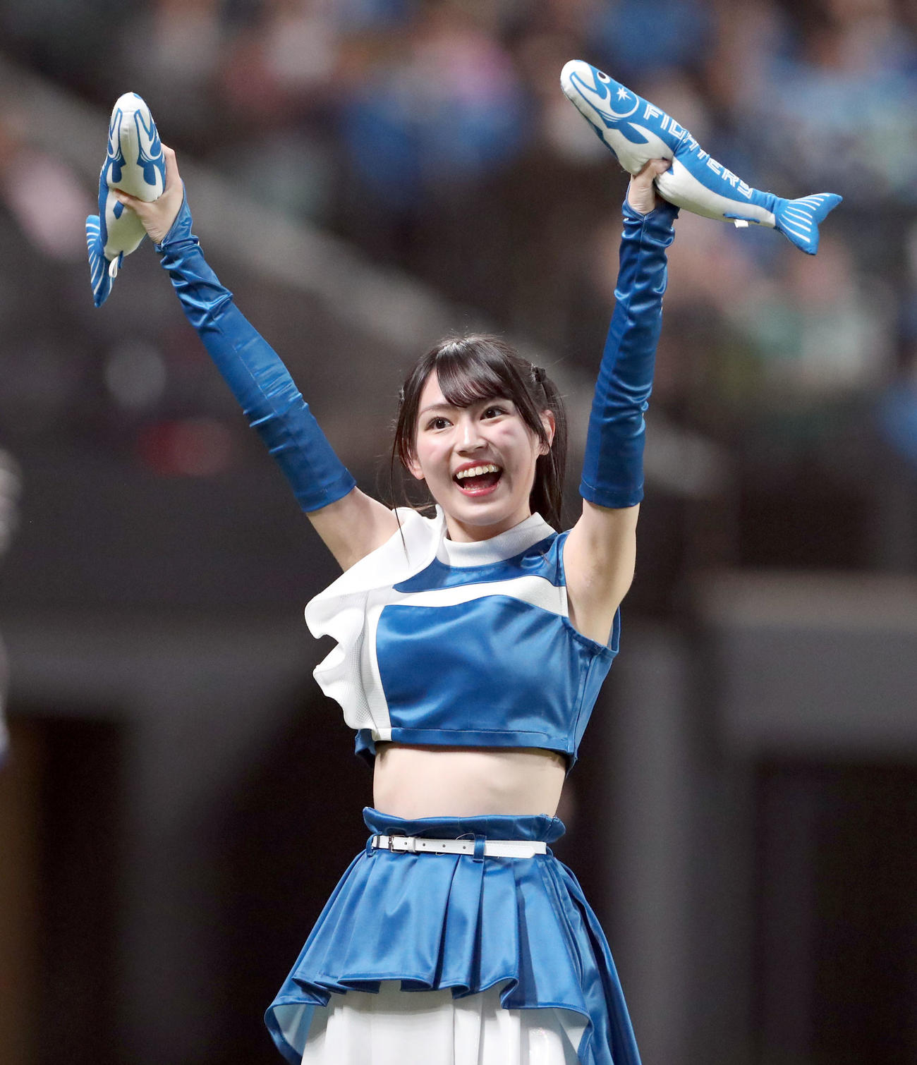 踊るファイターズガールの橋本莉々花