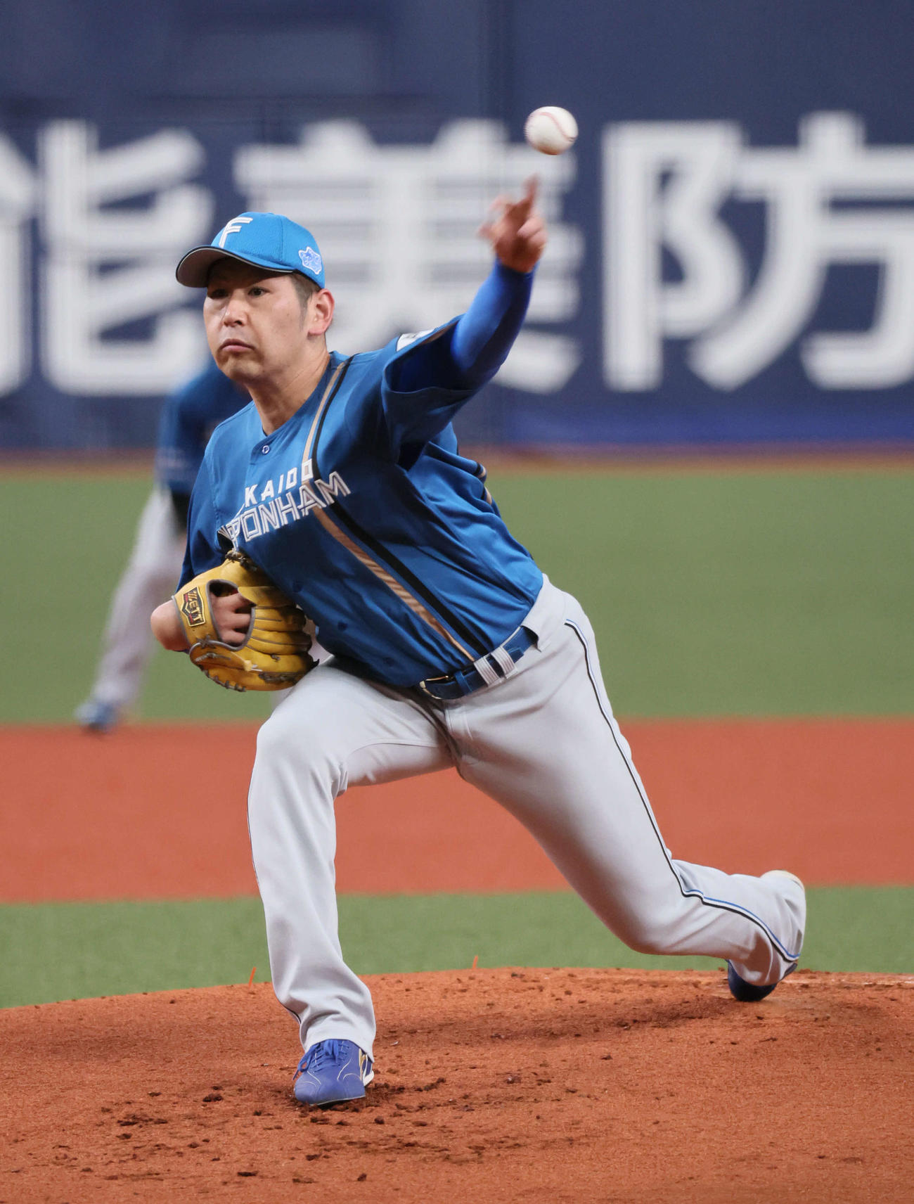 オリックス対日本ハム　日本ハム先発の加藤貴（撮影・宮崎幸一）