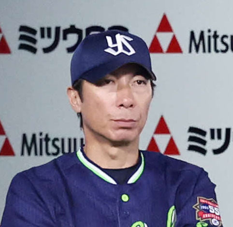 ヤクルト高津監督（2024年8月10日撮影）