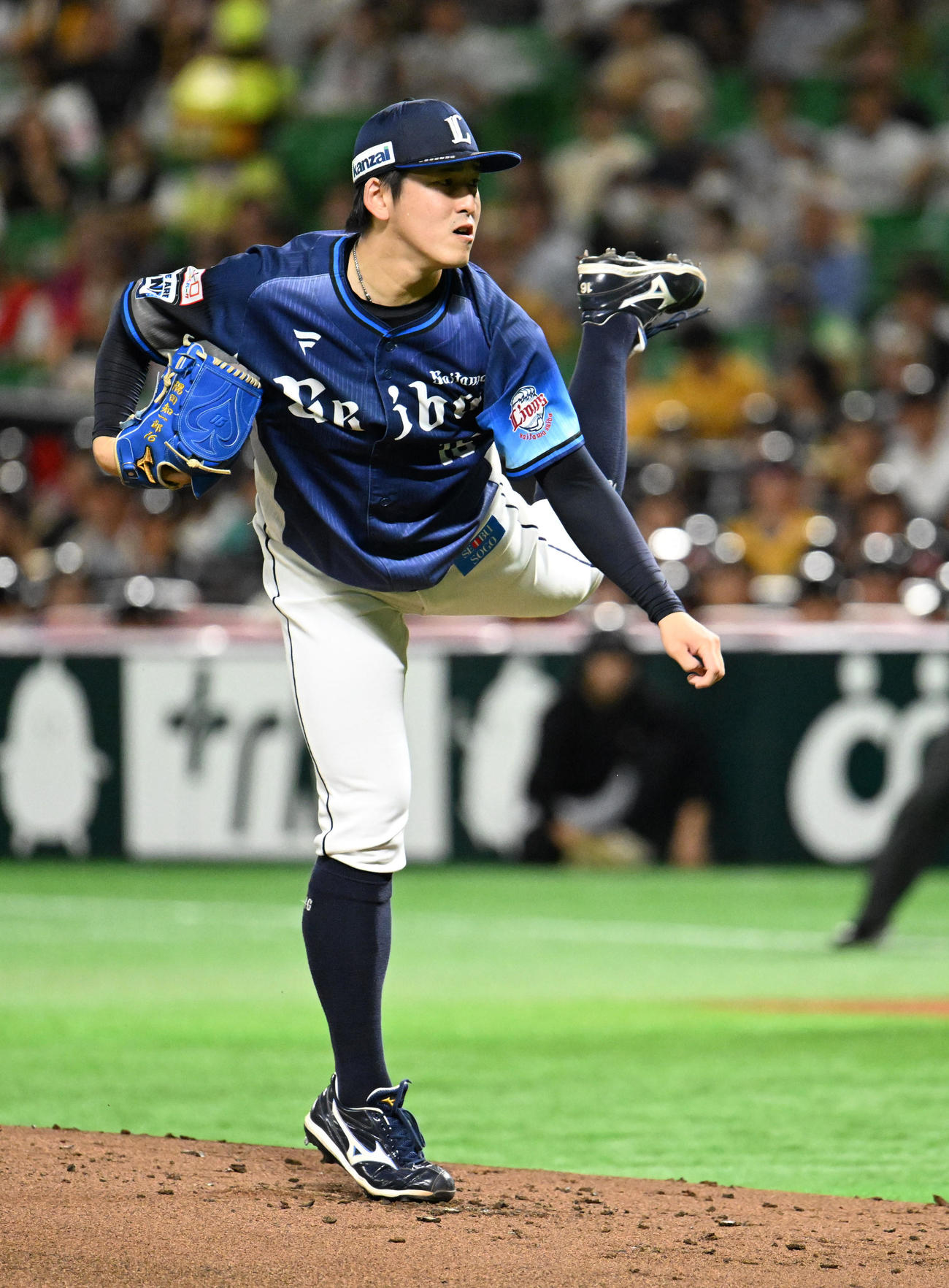 ソフトバンク対西武　西武先発・隅田（撮影・林敢治）