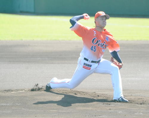 オイシックス】最速156キロ右腕・前川哲ラス投で三振奪う
