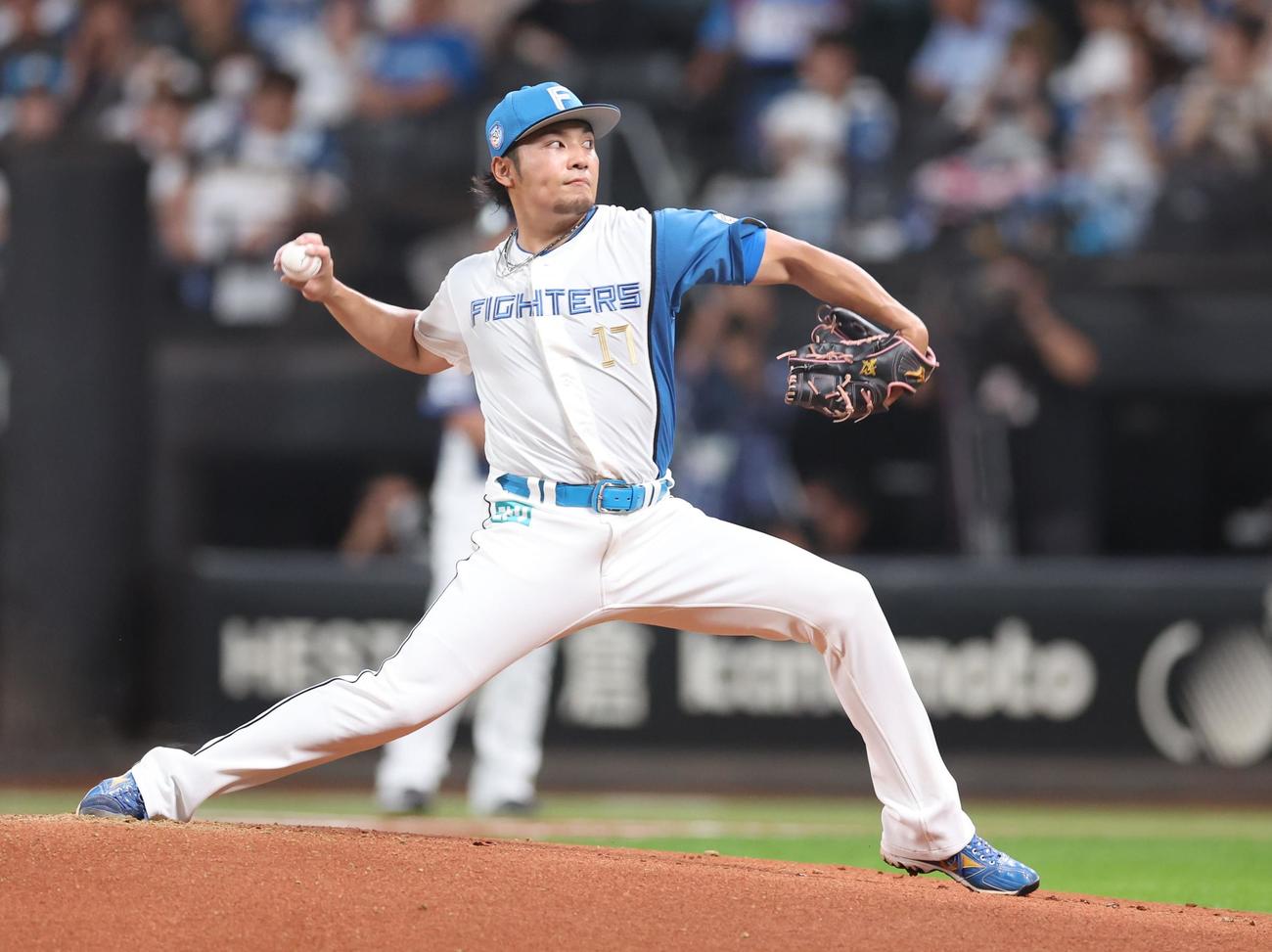 日本ハム伊藤大海（2024年9月撮影）