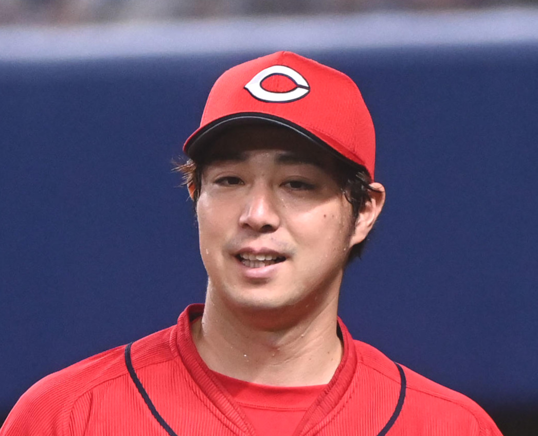 広島野村祐輔（22年7月撮影）