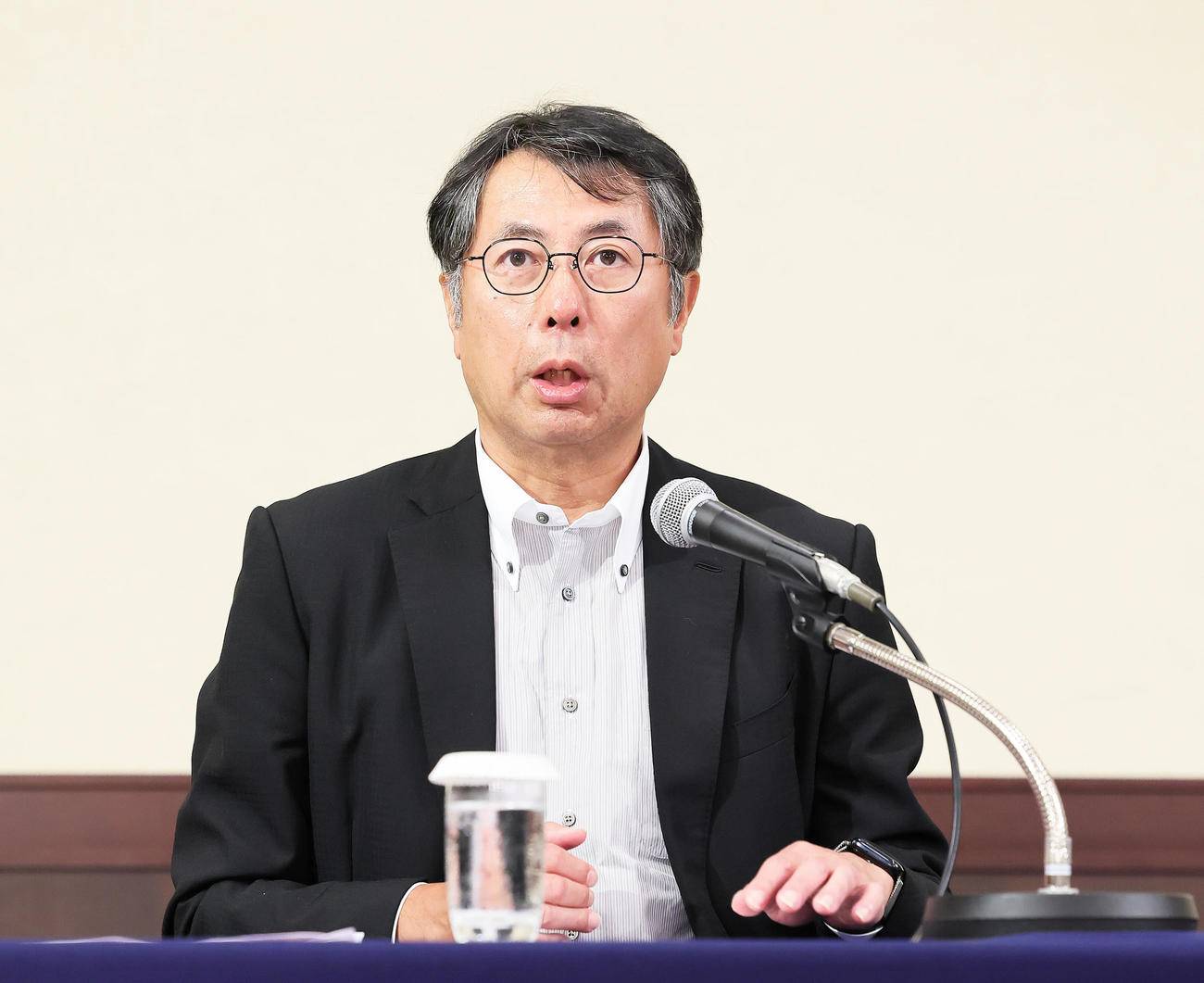 中日大島宇一郎オーナー（2024年7月撮影）