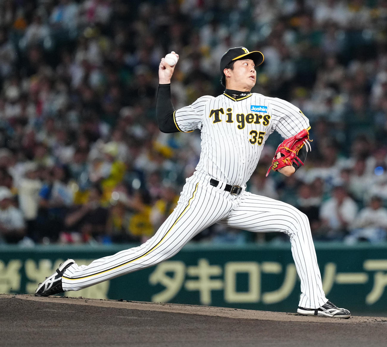 阪神才木浩人（2024年9月22日撮影）