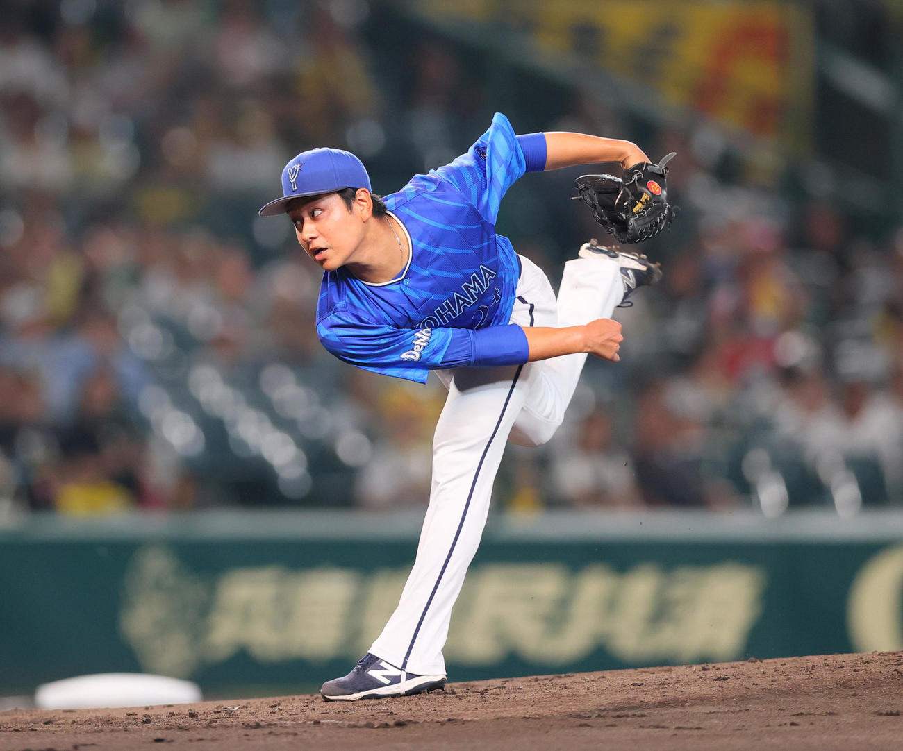 阪神対DeNA DeNA先発の吉野（撮影・上山淳一）
