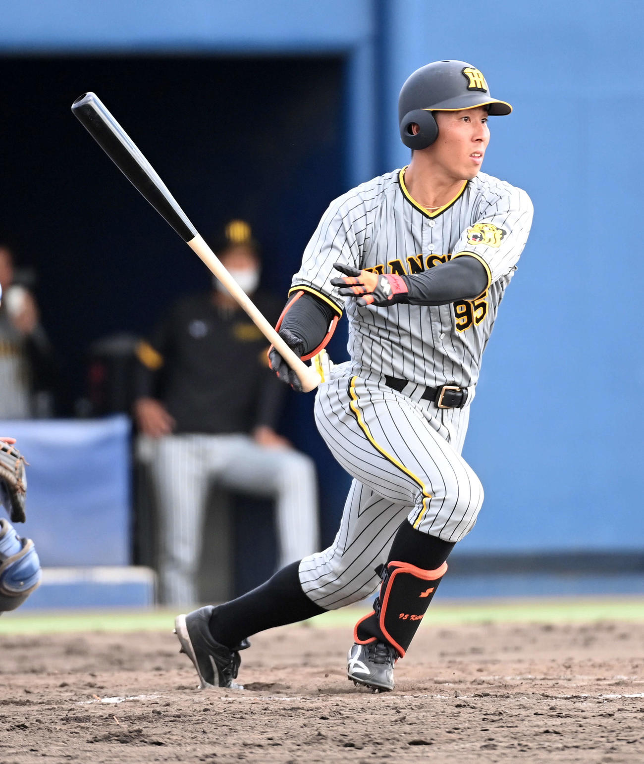 阪神片山雄哉（2022年8月撮影）