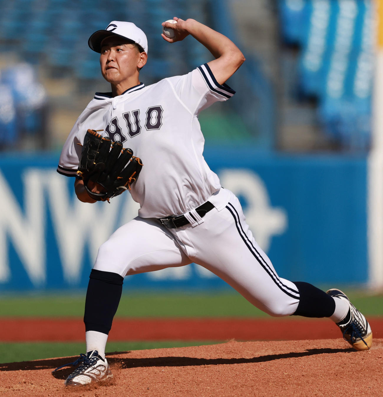 亜大対中大　中大先発の今村（撮影・野上伸悟）