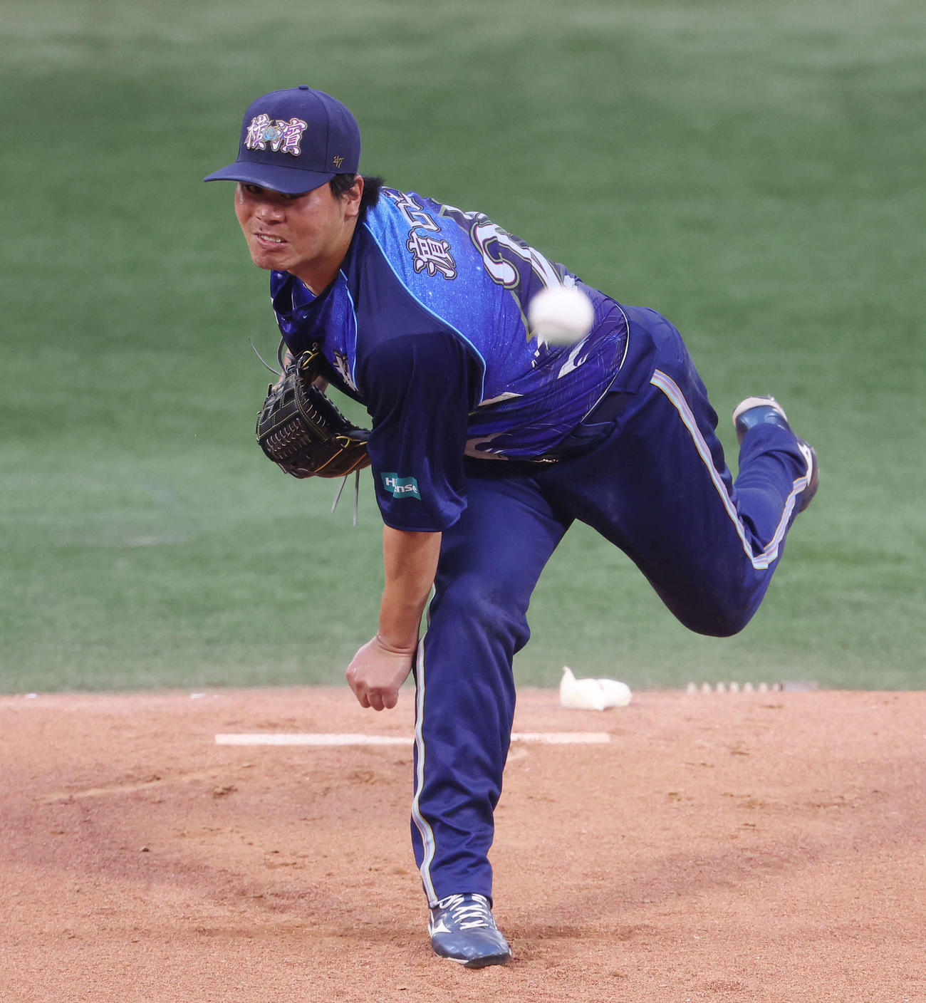 DeNA浜口遥大（2024年7月撮影）