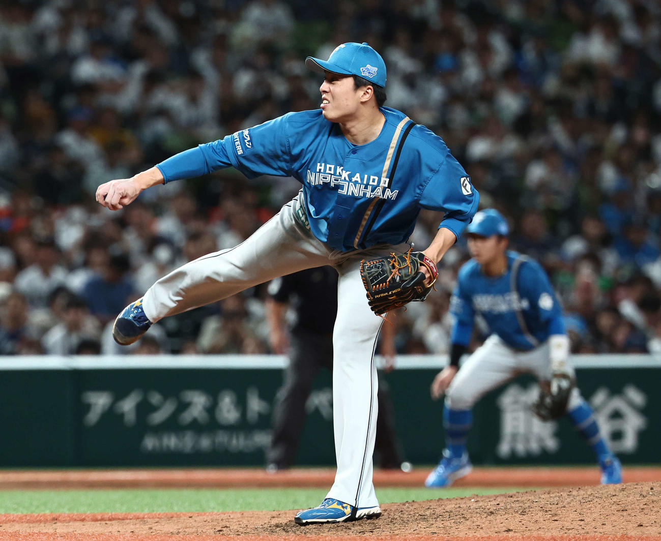 日本ハム田中正義（2024年9月撮影）