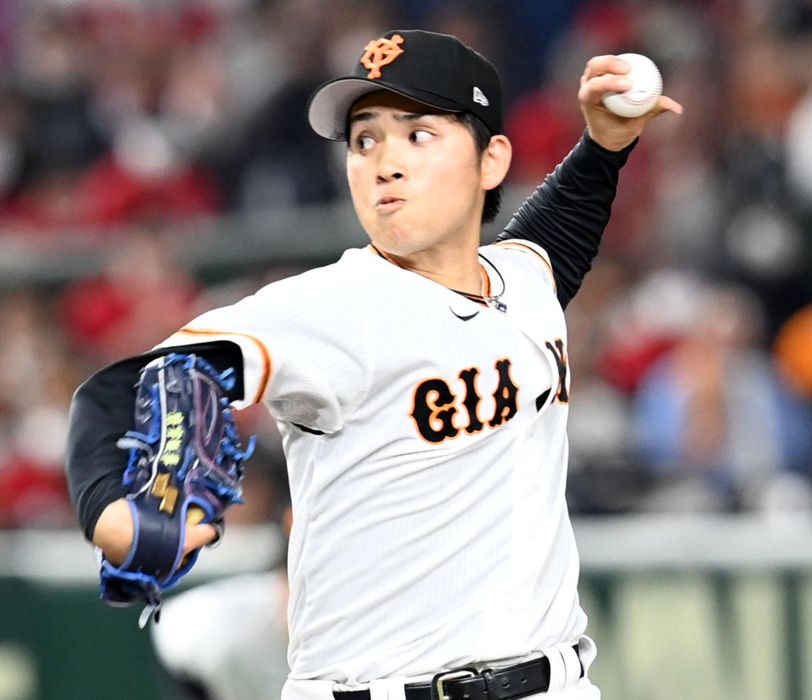 巨人高橋優貴（23年4月28日撮影）