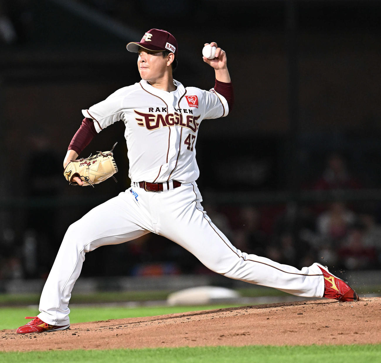 楽天藤井聖（2024年9月18日撮影）